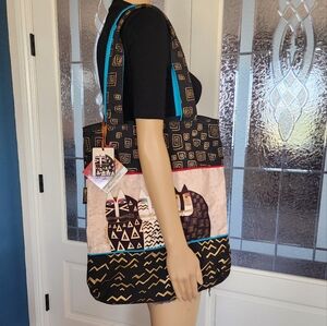 LAUREL BURCH TOTE BAG NWT
